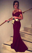 Charger l'image dans la galerie, Dark Green Long Prom Dresses with Lace Spandex