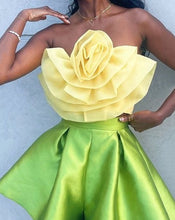 Charger l'image dans la galerie, Two Piece Homecoming Dresses Shorts