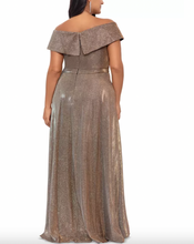 Load image into Gallery viewer, Off Shoulder Prom Dresses Slit Side Sequins