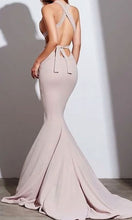 Carica l'immagine nel visualizzatore di Gallery, Mermaid Prom Dresses Spandex Long Backless