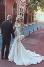 Charger l'image dans la galerie, Wedding Dresses Bridal Gown Mermaid with Lace