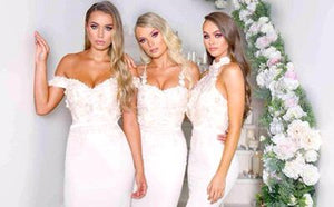 Mermaid 3 Styles Bridesmaid Dresses for Wedding Party