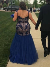 画像をギャラリービューアに読み込む, Plus Size Royal Blue Prom Dresses Mermaid