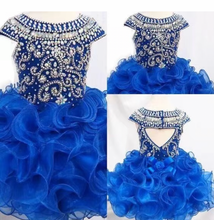 Charger l'image dans la galerie, Royal Blue Flower Girl Dresses Pageant Dresses