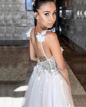 Cargar imagen en el visor de la galería, Wedding Dresses Bridal Gown Straps with Lace Beaded