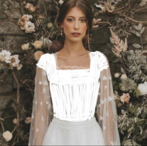 Unique Wedding Dresses with Full Sleeves