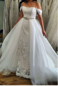 Customize Detachable Skirt and Veils