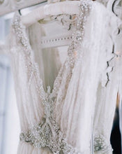 画像をギャラリービューアに読み込む, V Neck Wedding Dresses Bridal Gown Vintage