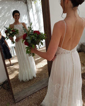 Load image into Gallery viewer, V Neck Wedding Dresses Bridal Gown with Appliques