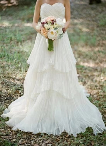 Sweetheart Wedding Dresses Bridal Gown Sash