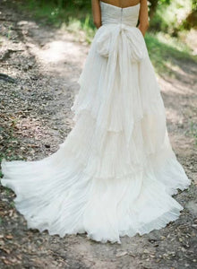 Sweetheart Wedding Dresses Bridal Gown Sash