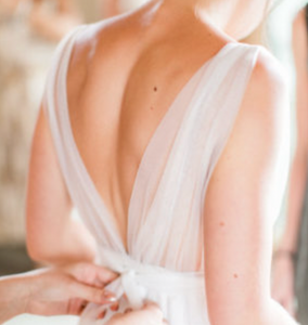 Wedding Dresses Bridal Gown V Neck White