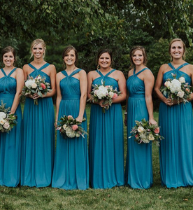 Halter Bridesmaid Dresses for Wedding Party