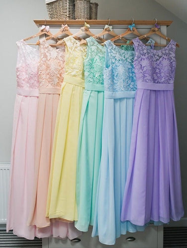 Crew Mint Green Bridesmaid Dresses Floor Length