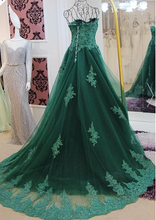 Load image into Gallery viewer, Sweetheart Prom Dresses Evening Gown with Sleevesless