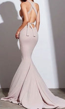Load image into Gallery viewer, Mermaid Prom Dresses Spandex Long Backless