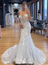 Load image into Gallery viewer, Wedding Dresses Bridal Gown Mermaid Off Shoulder