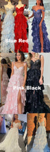 Load image into Gallery viewer, Straps Prom Dresses Tiered