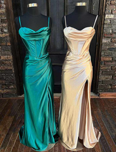 Laden Sie das Bild in den Galerie-Viewer, Prom Dresses Spaghetti Straps