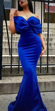 Load image into Gallery viewer, Royal Blue Prom Dresses Mermaid Floor Length