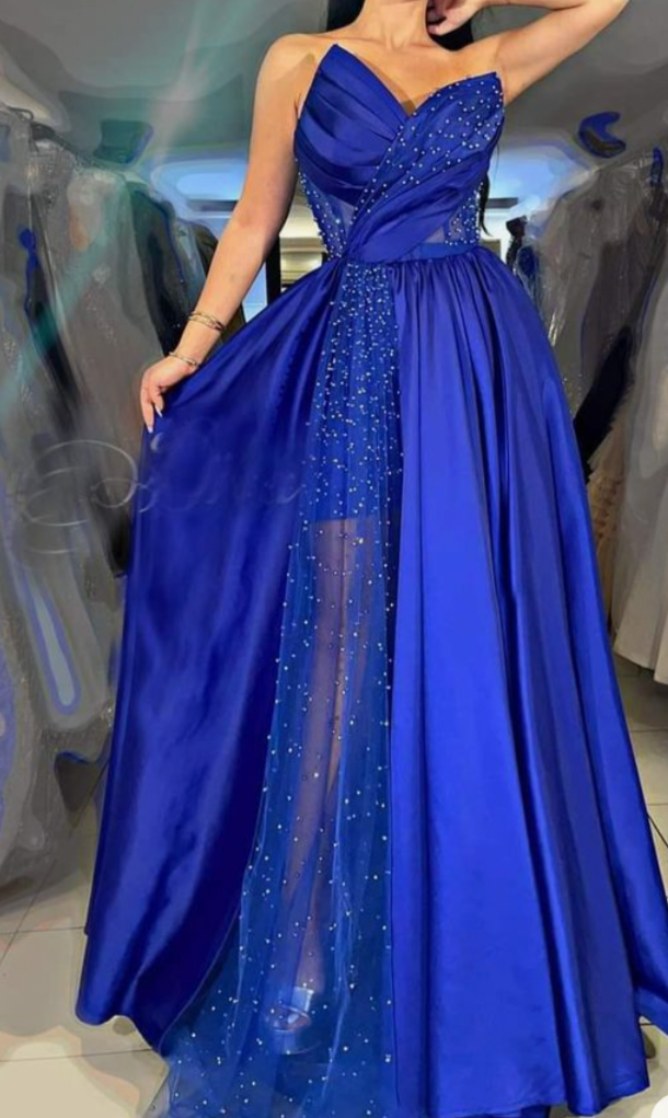 Royal Blue Prom Dresses Royal Blue Sweetheart