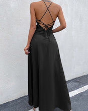 Load image into Gallery viewer, Halter Black Prom Dresses