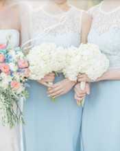 画像をギャラリービューアに読み込む, Mermaid Bridesmaid Dresses with Lace Top for Wedding Party