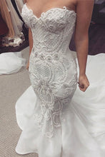 Load image into Gallery viewer, Sweetheart Wedding Dresses Bridal Gown Mermaid
