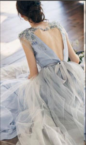 Sweetheart Back Wedding Dresses Bridal Gown with Lace