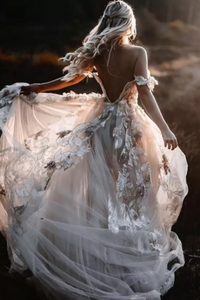 Casual Wedding Dresses Bridal Gown Backless