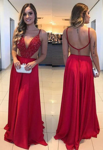 New Arrival Long Prom Dresses with Beaded for Women