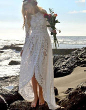 Charger l&#39;image dans la galerie, BoHo Beach Lace Wedding Dresses Bridal Gowns