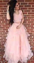 Load image into Gallery viewer, Two Piece Long Prom Dresses for Party