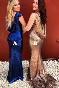 Sparkly Sequins Mermaid Bridesmaid Dresses for Wedding Party