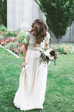 Load image into Gallery viewer, Boho Wedding Dresses Bridal Gowns Waist with Beaded