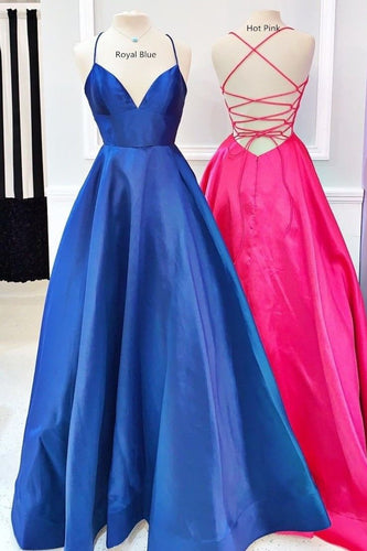 Spaghetti Straps Criss Cross Prom Dresses Under 100