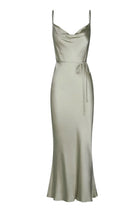 Load image into Gallery viewer, Spaghetti Straps Long Sheath Bridesmaid Dresses for Wedding Party