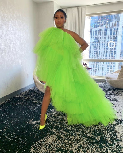 Unique Tulle Prom Dresses for Women NH007