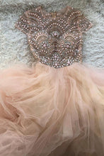 Charger l&#39;image dans la galerie, Charming Tulle Long Prom Dresses with Rhinestones