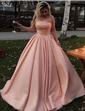 Load image into Gallery viewer, Strapless Long Prom Dresses Under 100