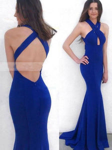 Halter Mermaid Long Prom Dresses Under 100