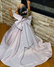 Load image into Gallery viewer, Off the Shoulder Flower Girl Dresses Birthday Gown