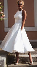 Load image into Gallery viewer, Tea Length Bridal Gown Wedding Dress