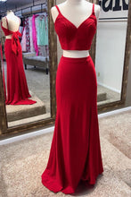 Load image into Gallery viewer, sexy two piece prom dresses for women