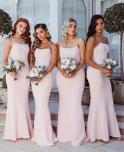 Load image into Gallery viewer, Mermaid Long Bridesmaid Dresses Under 100