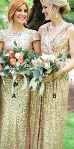 Charming Long Bridesmaid Dresses for Wedding Party