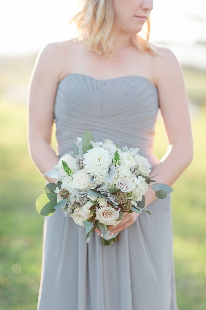 Elegant Sweetheart Long Bridesmaid Dresses Under 100