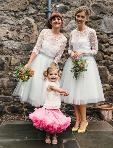 Two Piece Bridesmaid Dresses for Wedding