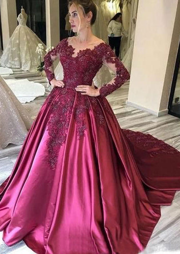 Prom Dresses Birthday Gown Princess Dress with Sleeves