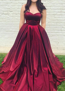 Strapless Long Prom Dresses Evening Gowns for Women